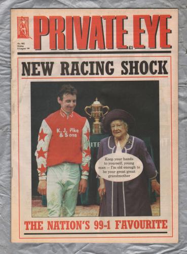 Private Eye - Issue No.982 - 6th August 1999 - `New Racing Shock` - Pressdram Ltd
