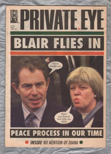 Private Eye - Issue No.984 - 3rd September 1999 - `Blair Flies In` - Pressdram Ltd