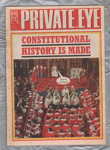Private Eye - Issue No.989 - 12th November 1999 - `Constitutional History Is Made` - Pressdram Ltd