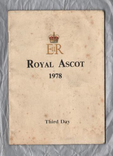 Ascot Racecourse - Third Day,Thursday 22nd June 1978 - Royal Ascot Flat Meeting