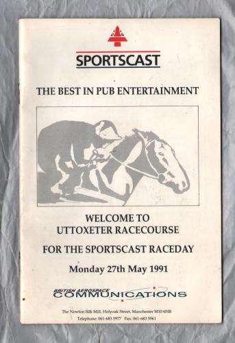 Uttoxeter Racecourse - Monday 27th May 1991 - National Hunt Meeting