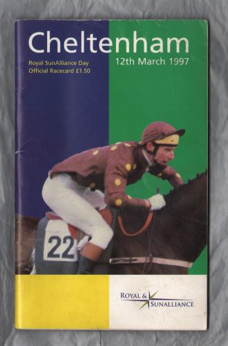 Cheltenham Racecourse - Wednesday 12th March 1997 - National Hunt Meeting
