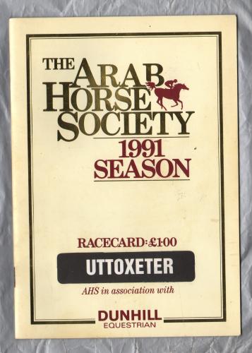Uttoxeter Racecourse - Saturday 20th July 1991 - The Arab Horse Society - Flat Meeting