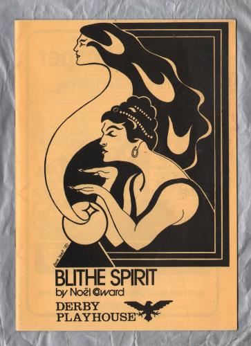 `Blithe Spirit` by Noel Coward - Directed by Mark Woolgar - April 1980 - Derby Playhouse, Derby