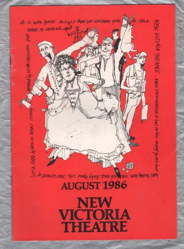 New Victoria Theatre - North Staffordshire - Enter the New Vic - 1st Brochure - August 1986