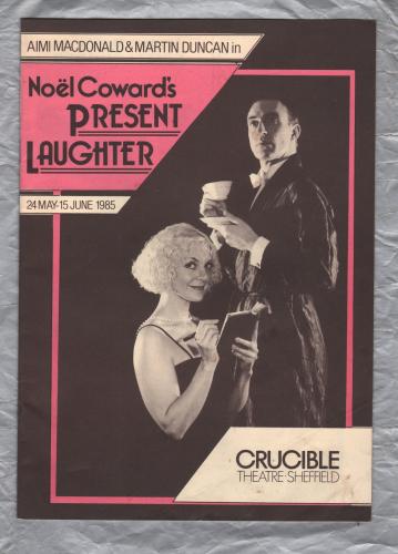 `Present Laughter` by Noel Coward - Directed by Clare Venables - 24th May/15th June 1985 - Crucible Theatre,Sheffield