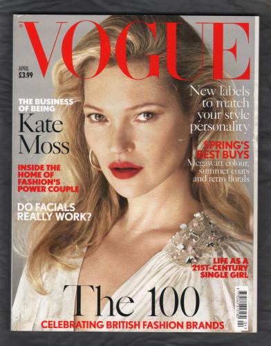 Vogue - April 2017 - 239 Pages - Kate Moss Cover - The Conde Nast Publications Ltd