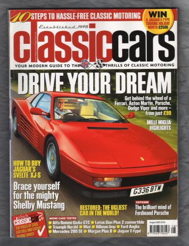 Classic Cars Magazine - August 2005 - Issue No.385 - `Drive Your Dream` - Published by emap automotive