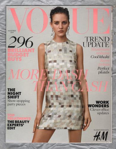 Vogue - November 2014 - 48 Pages - `More Dash Than Cash` - The Conde Nast Publications Ltd