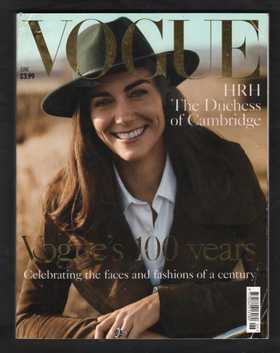 Vogue - June 2016 - 429 Pages - HRH The Duchess of Cambridge Cover - The Conde Nast Publications Ltd