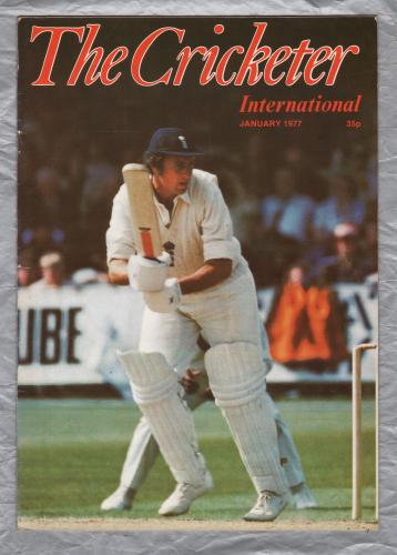 The Cricketer International - Vol.58 No.1 - January 1977 - `Gallery: Chris Old` - Published by The Cricketer