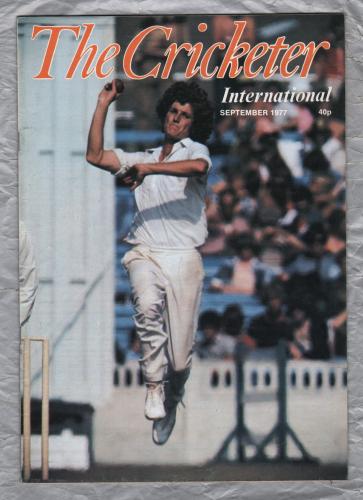 The Cricketer International - Vol.58 No.9 - September 1977 - `Gallery: Kerry O`Keeffe` - Published by The Cricketer