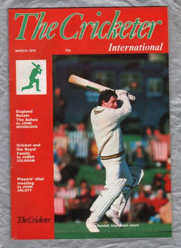 The Cricketer International - Vol.61 No.3 - March 1979 - `Gallery: Roger Tolchard` - Published by The Cricketer