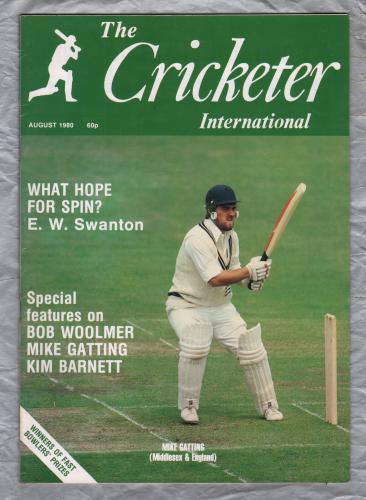 The Cricketer International - Vol.61 No.8 - August 1980 - `Tom Graveney-I Packed Up To Soon` - Published by The Cricketer