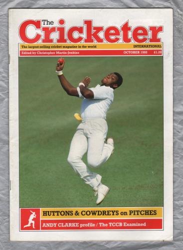 The Cricketer International - Vol.69 No.10 - October 1988 - `George Orwell On Cricket` - Published by Sporting Magazines & Publishers Ltd