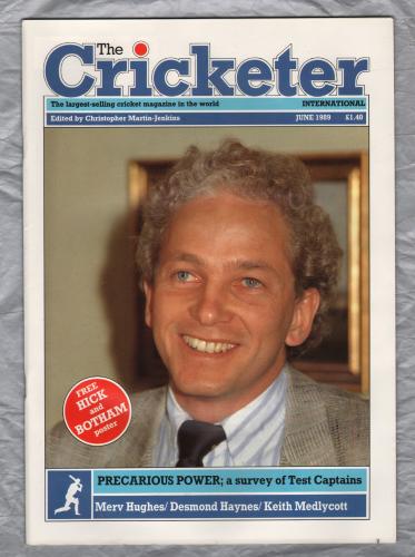 The Cricketer International - Vol.70 No.6 - June 1989 - `Centenary at Ashley Down` - Published by Sporting Magazines & Publishers Ltd