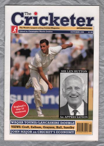 The Cricketer International - Vol.71 No.10 - October 1990 - `Waqar Younis:The Burewala Bombshell` - Published by Sporting Magazines & Publishers Ltd