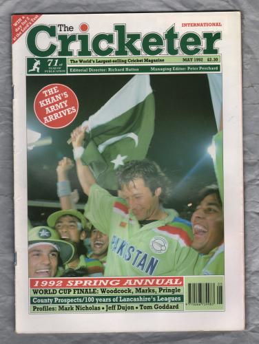 The Cricketer International - Vol.73 No.5 - May 1992 - `The Khan`s Army Arrives` - Published by Sporting Magazines & Publishers Ltd