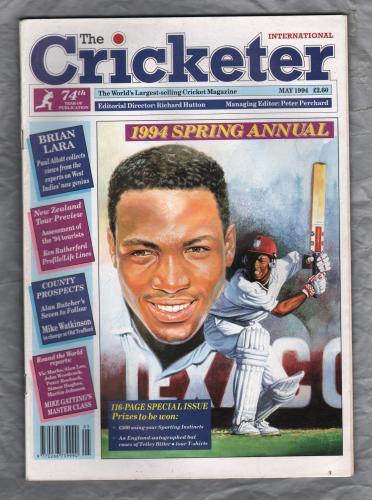 The Cricketer International - Vol.75 No.5 - May 1994 - `Brian Lara: The Prince of Trinidad` - Published by Sporting Magazines & Publishers Ltd