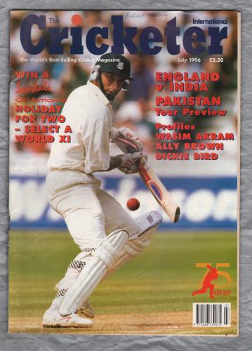 The Cricketer International - Vol.77 No.7 - July 1996 - `Wasim Akram Profile` - Published by Sporting Magazines & Publishers Ltd