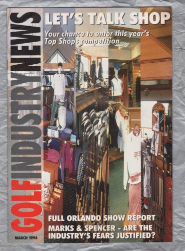 Golf Industry News - March 1994 - `Let`s Talk Shop` - New York Times Company  