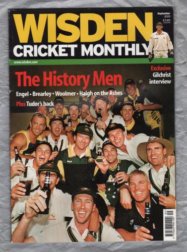 Wisden Cricket Monthly - Vol.23 No.4 - September 2001 - `Adam Gilchrist - His meteoric rise` - Published by Wisden Cricket Magazines Ltd