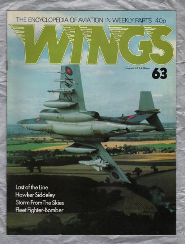 WINGS - The Encyclopedia of Aviation - Vol.5 Part.63 - 1978 - `Fleet Fighter - Bomber` - Published by Orbis Publication