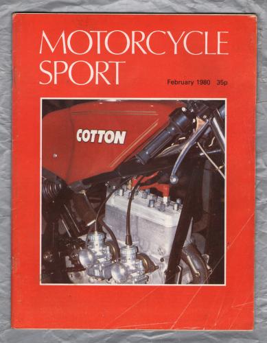 Motorcycle Sport Magazine - Vol.21 No.2 - February 1980 - `The 1980 Hondas` - Published by Ravenhill Publishing Co Ltd