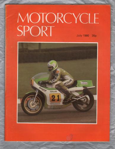 Motorcycle Sport Magazine - Vol.21 No.7 - July 1980 - `Kawasaki ST1000` - Published by Ravenhill Publishing Co Ltd