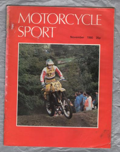 Motorcycle Sport Magazine - Vol.21 No.11 - November 1980 - `Test: 4-into-1 Exhaust` - Published by Ravenhill Publishing Co Ltd