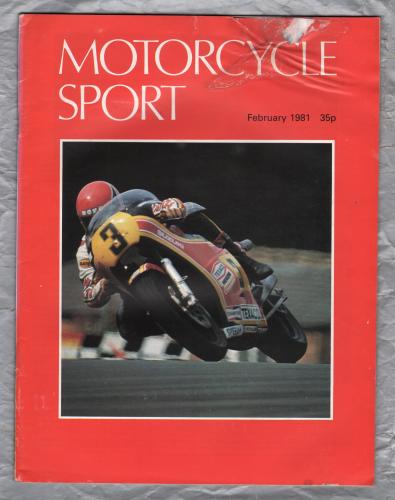 Motorcycle Sport Magazine - Vol.22 No.2 - February 1981 - `Another Crack at The Manx` - Published by Ravenhill Publishing Co Ltd