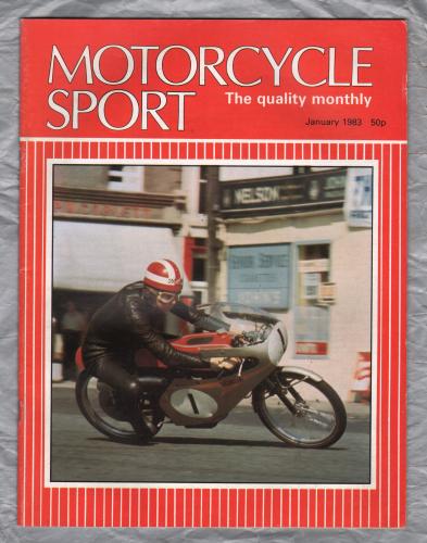 Motorcycle Sport Magazine - Vol.24 No.1 - January 1983 - `CX500: Long-Term Test` - Published by Ravenhill Publishing Co Ltd