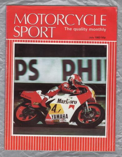 Motorcycle Sport Magazine - Vol.24 No.7 - July 1983 - `BSA Built for the Manx` - Published by Ravenhill Publishing Co Ltd
