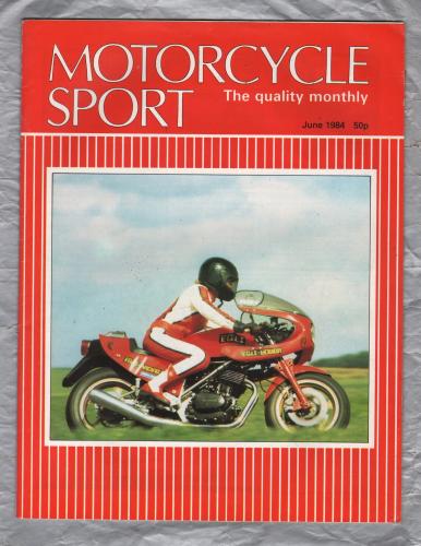 Motorcycle Sport Magazine - Vol.25 No.6 - June 1984 - `Honda`s VF400` - Published by Ravenhill Publishing Co Ltd