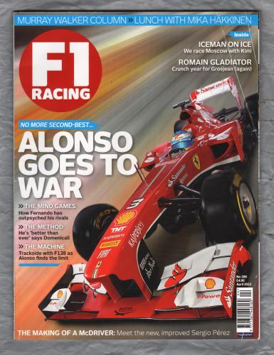 F1 Racing - No.206 - April 2013 - `Alonso Goes To War` - A Haymarket Publication