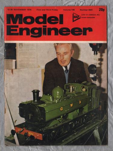 Model Engineer - Vol.140 No.3501 - 15-30 November 1974 - `The "M.E" Steam Roller` - Published by M.A.P. Ltd