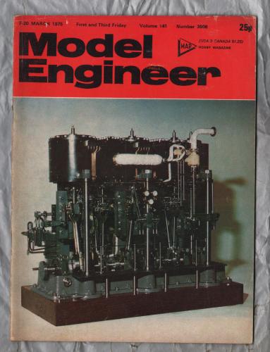Model Engineer - Vol.141 No.3508 - 7-20 March 1975 - `A 5in Gauge Bulleid Pacific` - Published by M.A.P. Ltd
