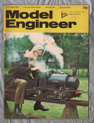 Model Engineer - Vol.141 No.3514 - 6-19 June 1975 - `Building The Allchin Traction Engine` - Published by M.A.P. Ltd