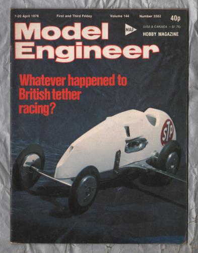 Model Engineer - Vol.144 No.3582 - 7-20 April 1978 - `Light Compound Steam Tractor` - Published by M.A.P. Ltd