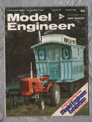 Model Engineer - Vol.144 No.3587 - 1-14 December 1978 - `Marshall Portable Steam Engine` - Published by M.A.P. Ltd