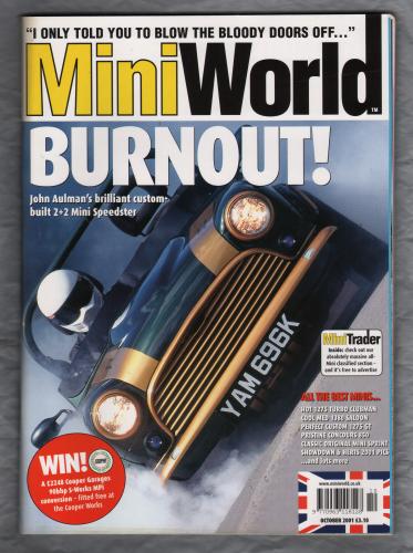 Mini World Magazine - October 2001 - `Burnout!` - Published by Country and Leisure Media Ltd