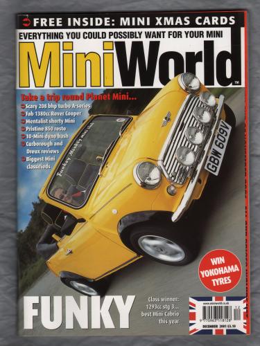 Mini World Magazine - December 2001 - `Best Cabrio This Year...` - Published by Country and Leisure Media Ltd