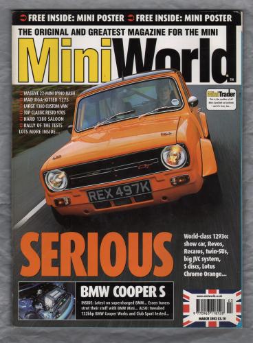 Mini World Magazine - March 2002 - `BMW Cooper S` - Published by Country and Leisure Media Ltd