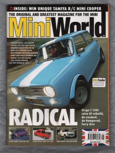 Mini World Magazine - May 2002 - `Rebuilt 1971 850 Saloon` - Published by Country and Leisure Media Ltd