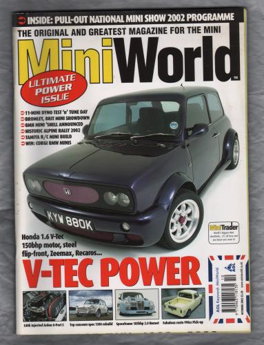 Mini World Magazine - October 2002 - `V-Tech Power` - Published by Country and Leisure Media Ltd