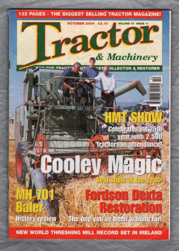 Tractor & Machinery - Vol.10 No.11 - October 2004 - `MH701 Baler` - Published by Kelsey Publishing Ltd