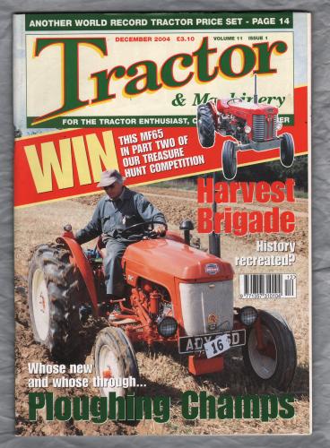 Tractor & Machinery - Vol.11 No.2 - January 2005 - `Welsh 4x4 Conversions` - Published by Kelsey Publishing Ltd