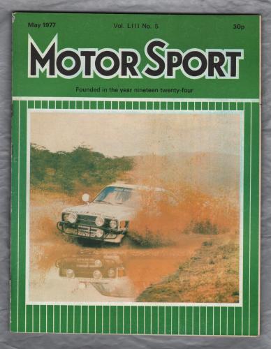 MotorSport - Vol.L111 No.5 - May 1977 - `Nurburgring` - Published by Motor Sport Magazines Ltd