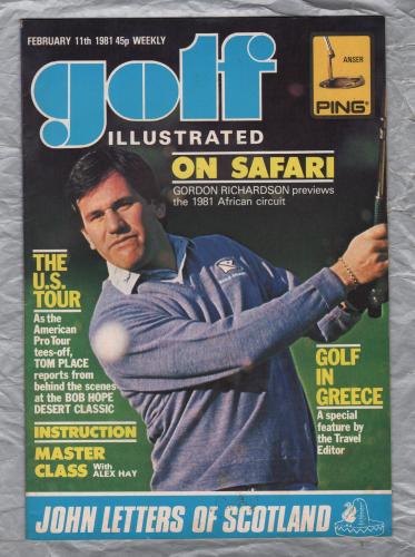 Golf Illustrated - Vol.194 No.3809 - February 11th 1981 - `The U.S. Tour` - Published By The Harmsworth Press    