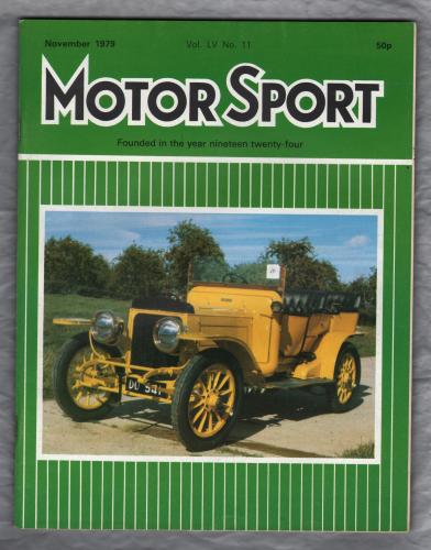 MotorSport - Vol.LV No.11 - November 1979 - `The RAC Hillclimb Championship` - Published by Motor Sport Magazines Ltd